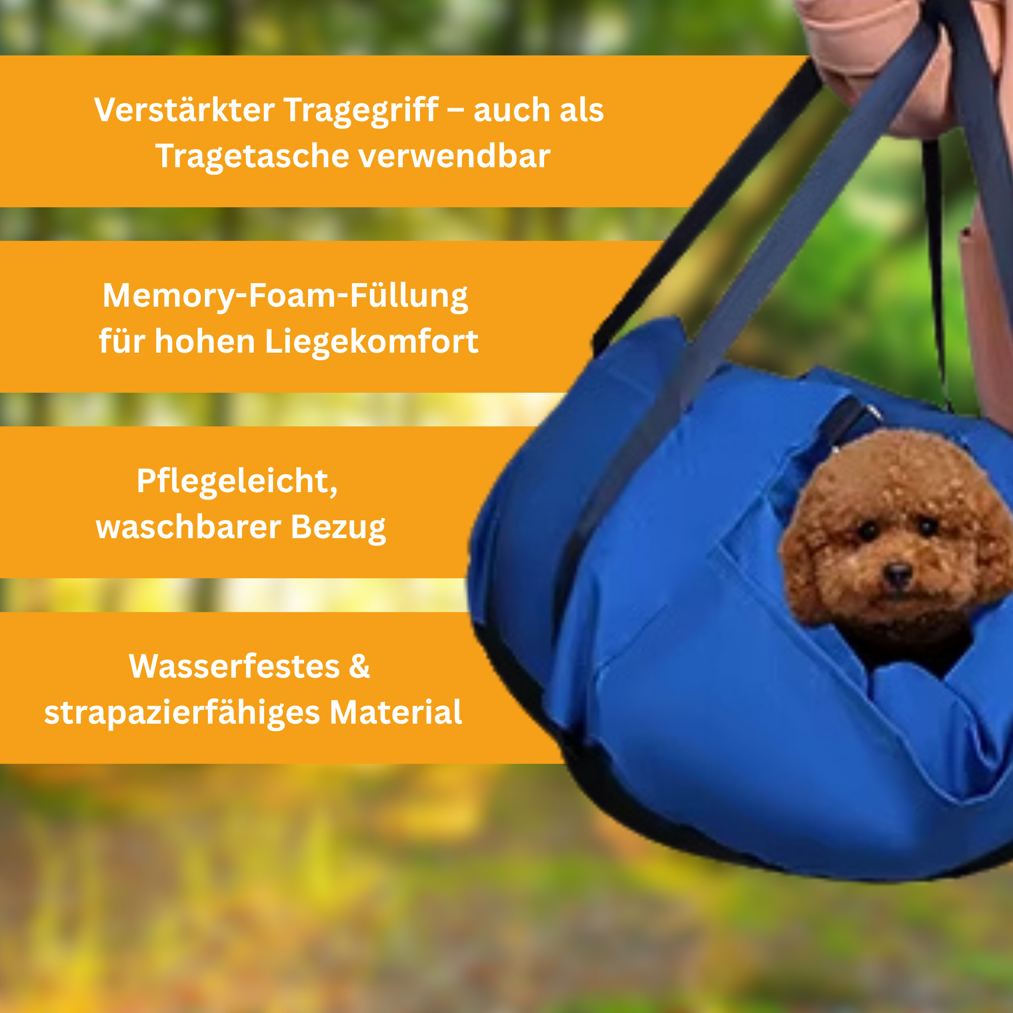 TravelBuddy – Premium Dog Car Seat