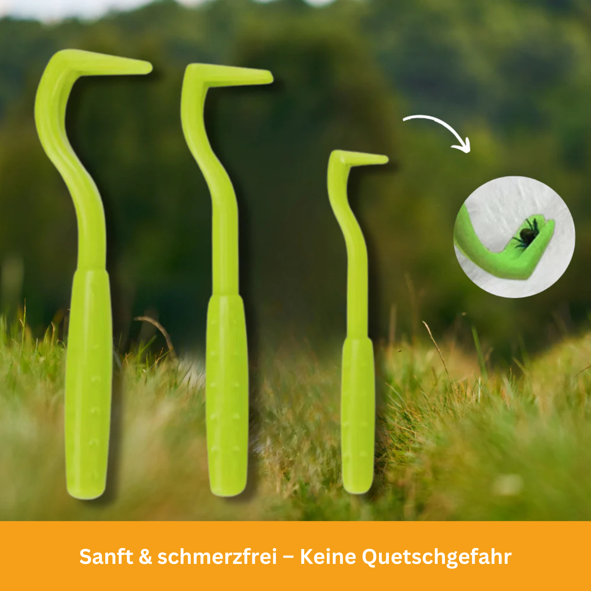 Handy Tick Remover (Set of 3)