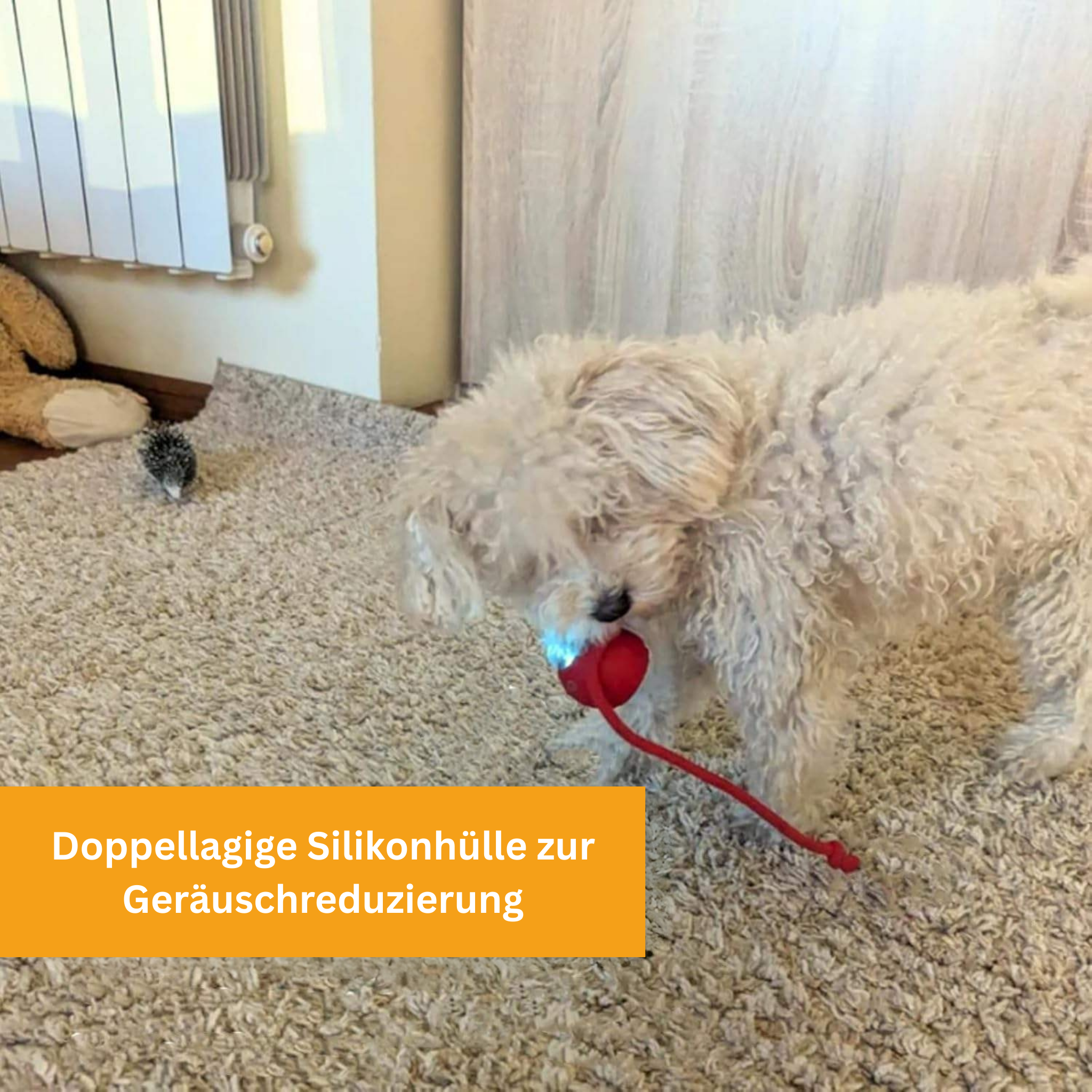 Interactive Tail Ball for Dogs