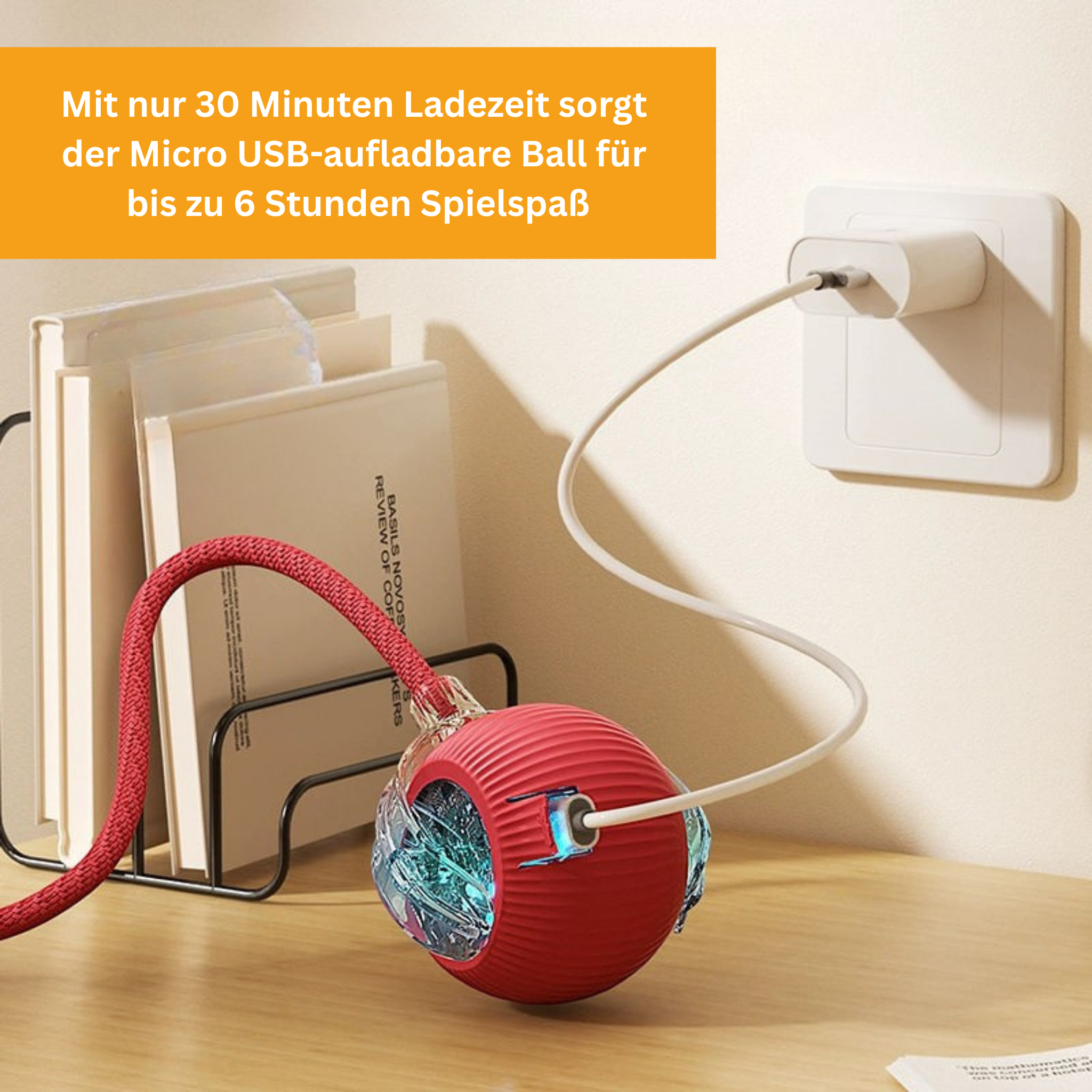 Interactive Tail Ball for Dogs