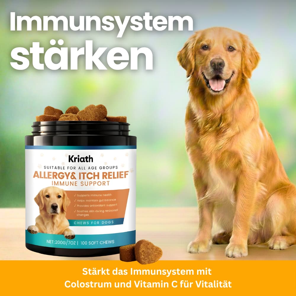 Allergy & Itch Relief Chew Snacks for Dogs